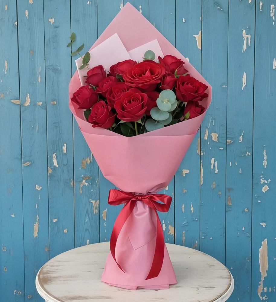 Букет цветов из: Розы в Тенгинской