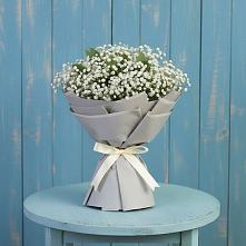 Букет цветов из:  Гипсофила в Тенгинской