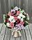 Букет цветов из: Альстромерии, Гвоздики, Розы и Хризантемы в Тенгинской
