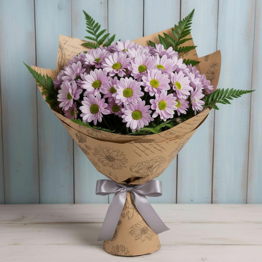 Букет цветов из: Хризантемы в Тенгинской