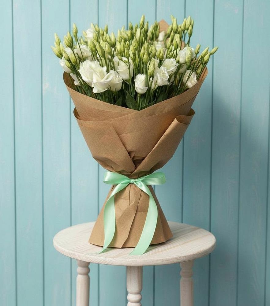 Букет цветов из: Лизиантусы в Тенгинской