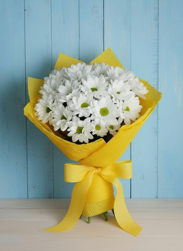 Букет цветов из: Хризантемы в Тенгинской