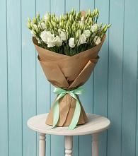 Букет цветов из:  Лизиантусы в Тенгинской