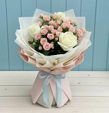 Букет цветов из:  Розы в Тенгинской