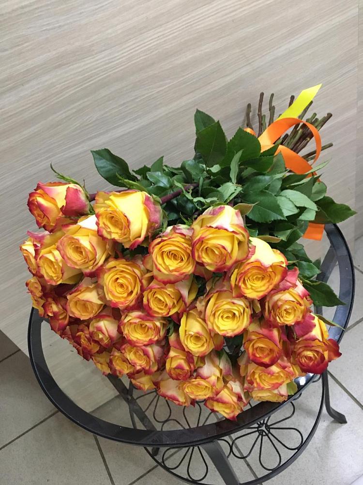 Букет Желтые розы в Тенгинской