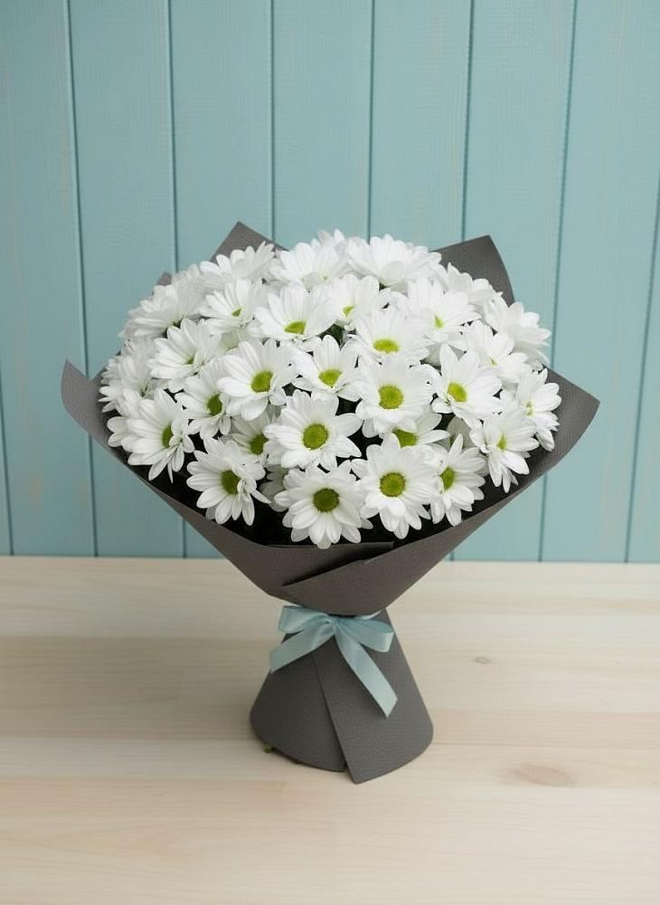 Букет цветов из: Хризантемы в Тенгинской