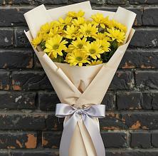 Букет цветов из:  Хризантемы #REPLACE_PRED# Тенгинской
