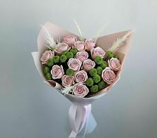 Букет цветов из:  Розы и Хризантемы #REPLACE_PRED# Тенгинской