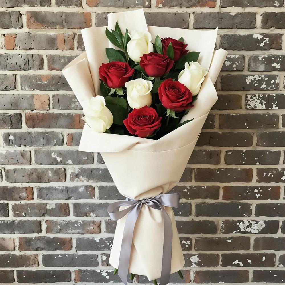 Букет цветов из: Розы в Тенгинской