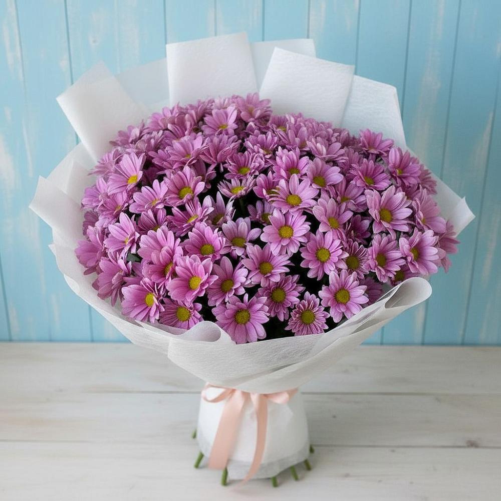 Букет цветов из: Хризантемы в Тенгинской