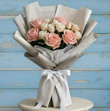 Букет цветов из:  Розы #REPLACE_PRED# Тенгинской