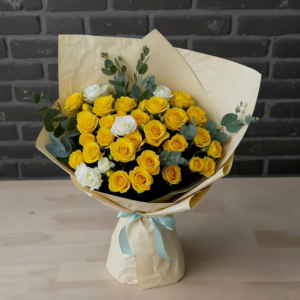 Букет цветов из: Розы в Тенгинской