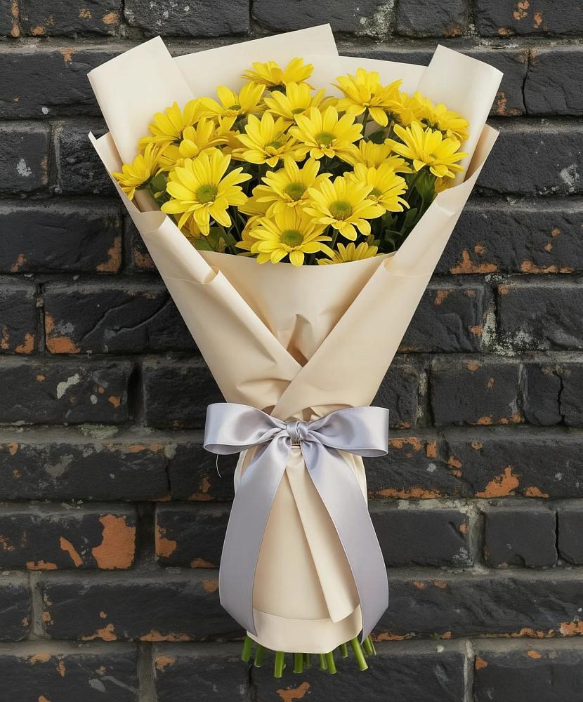 Букет цветов из: Хризантемы в Тенгинской
