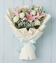 Букет цветов из:  Лилии в Тенгинской