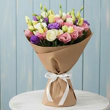 Букет цветов из:  Лизиантусы в Тенгинской